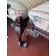 Butaca pata chippendale + reposapies