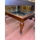 Mesa centro con tapa cristal