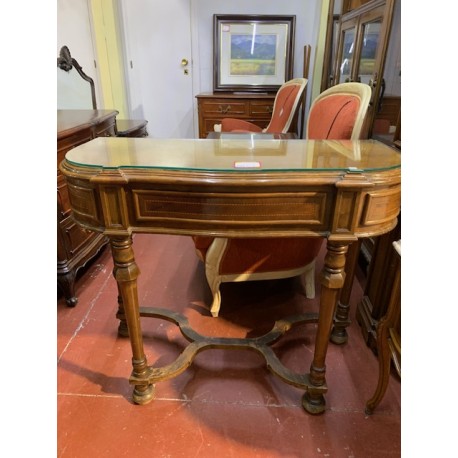 Consola estilo ingles madera caoba