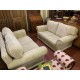 Sofa 2/p clasico brazo redondo tap beige