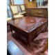 Mesa centro cerezo tapa madera con cajones