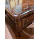 Mesa centro cerezo tapa madera con cajones