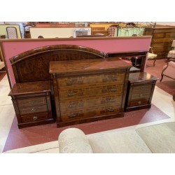 Dormitorio matrimonio clasico madera raiz