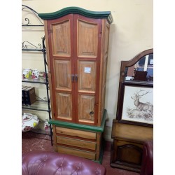 Armario mejicano 2/p 3/c madera maciza