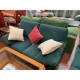 Sofas 3+2 tap alcantara verde
