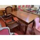 Mesa escritorio colonial 2/c + sillon
