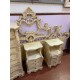 Dormitorio con tallas en color decape