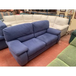 Sofa 3/p tap tipo ante azul