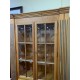 Vitrina 2/p pino macizo con columnas