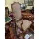Sillon clasico con brazos tap rayas