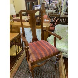 Sillon clasico con brazos tap rayas