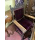 Mesa despacho estilo español + sillon + 2 sillas