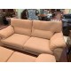 Sofas 3+2 tapizado color teja