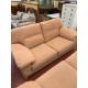 Sofas 3+2 tapizado color teja