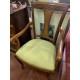 Mesa comedor cerezo con alas + silleria