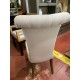 4 sillas capitone respaldo y asiento tap beige