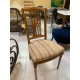 4 sillas y 2 sillones est Regencia