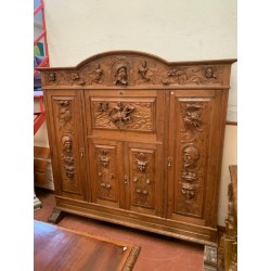 Armario despacho estilo español con tallas