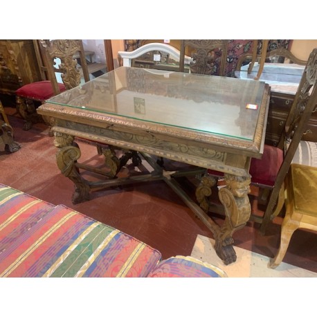 Mesa comedor estilo español + 6 sillas