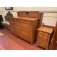 Dormitorio 135cm madera maciza de fresno