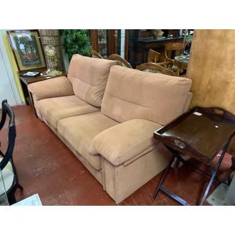 Sofa 3/p tap chenilla beige