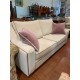 Sofa 3/p tap chenilla crudo vivos en lila