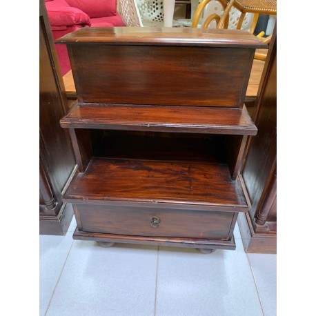 Mueble escalera colonial con arcon