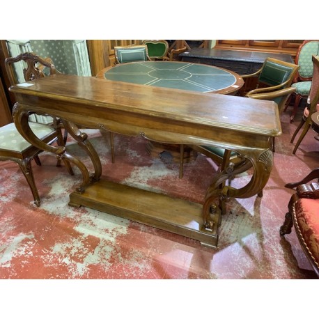 Consola años 30 madera de nogal