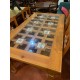Mesa comedor rustica con ceramica + sillas