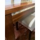 Mesa comedor colonial ext madera y rattan
