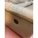 Sofa piel color topo con 2 relax electricos