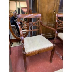 Butaca madera haya estilo ingles