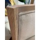 Sofa diseño curvo firmado madera de roble
