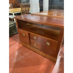 Mueble taquillon cerezo 2/p correderas y 2/c