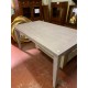 Mesa comedor rectangular extensible  en madera color gris