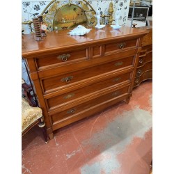 Comoda cerezo 5 cajones