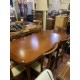 Mesa comedor cerezo ext + 6 sillas estilo clasico