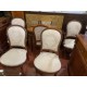 6 sillas y 2 sillones de la firma Creaciones Gimenez tap beige