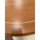 Mesa redonda madera de haya con 4 sillas respaldo madera