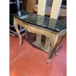 Consola luis xv color decape tapa marmol