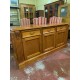Aparador pino 3/p 3/c madera maciza
