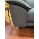 Sofa 3/p 2 relax electricos  + sofa 2 /p tap chenilla gris
