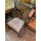 Mesa comedor ovalada palma de caoba + 8 sillas