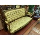 Sofa luis xv + 2 butacas tap mostaza