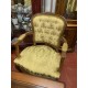 Sofa luis xv + 2 butacas tap mostaza