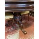 Mesa comedor clasica tapa forma + 4 sillas y 2 sillones