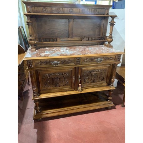 Trinchero antiguo siglo xix madera de nogal