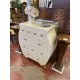 Comoda Maison du monde blanco roto y dorado 11/c