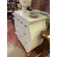 Comoda Maison du monde blanco roto y dorado 11/c