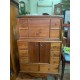 Mueble auxiliar estilo oriental cajones y puertas